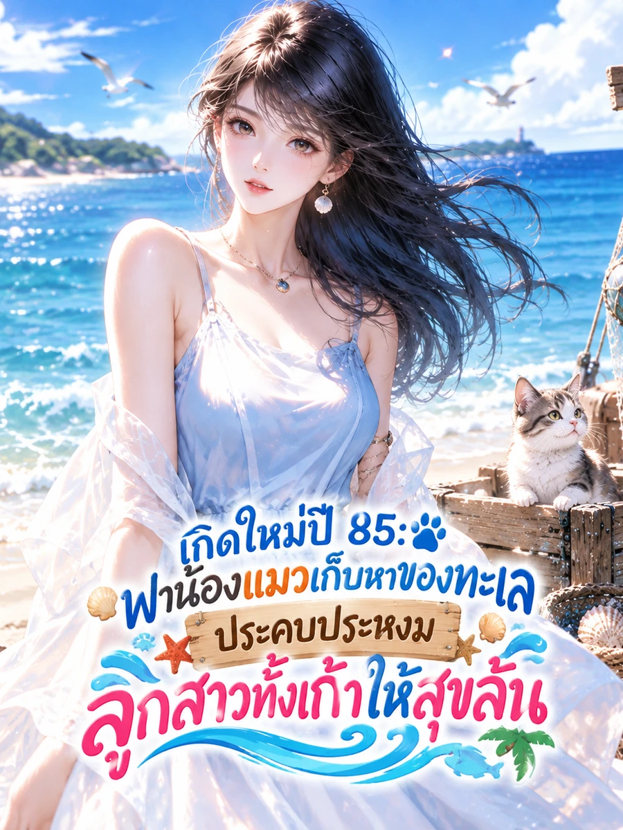 (จบแล้ว) เกิดใหม่ปี 85: พาน้องแมวเก็บหาของทะเล ประคบประหงมลูกสาวทั้งเก้าให้สุขล้น