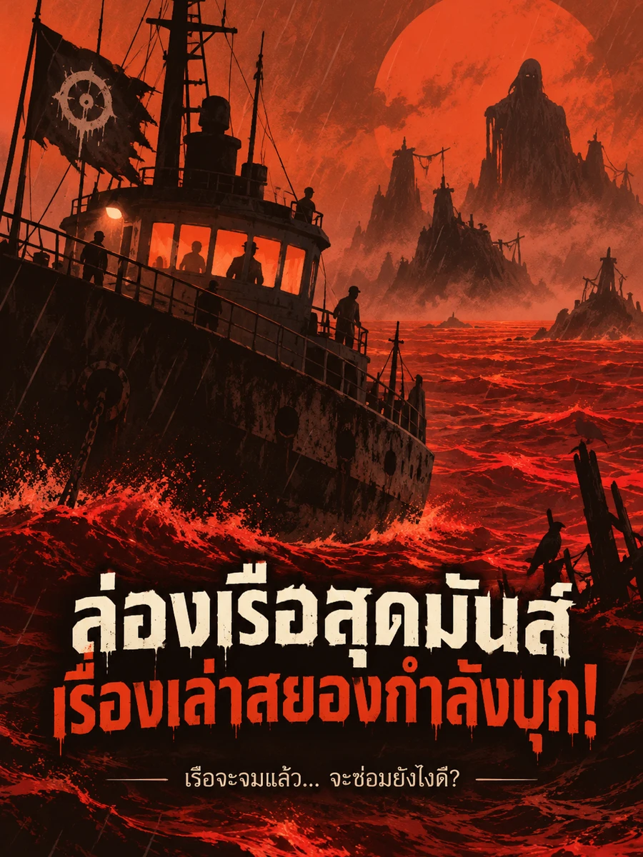 ล่องเรือสุดมันส์ เรื่องเล่าสยองกำลังบุก!