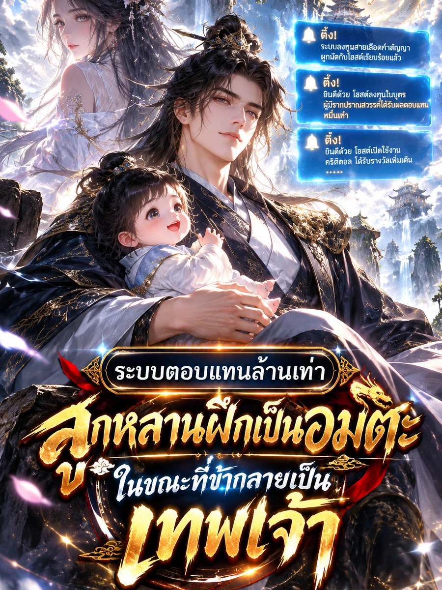 ระบบตอบแทนล้านเท่า ลูกหลานฝึกเป็นอมตะ ในขณะที่ข้ากลายเป็นเทพเจ้า