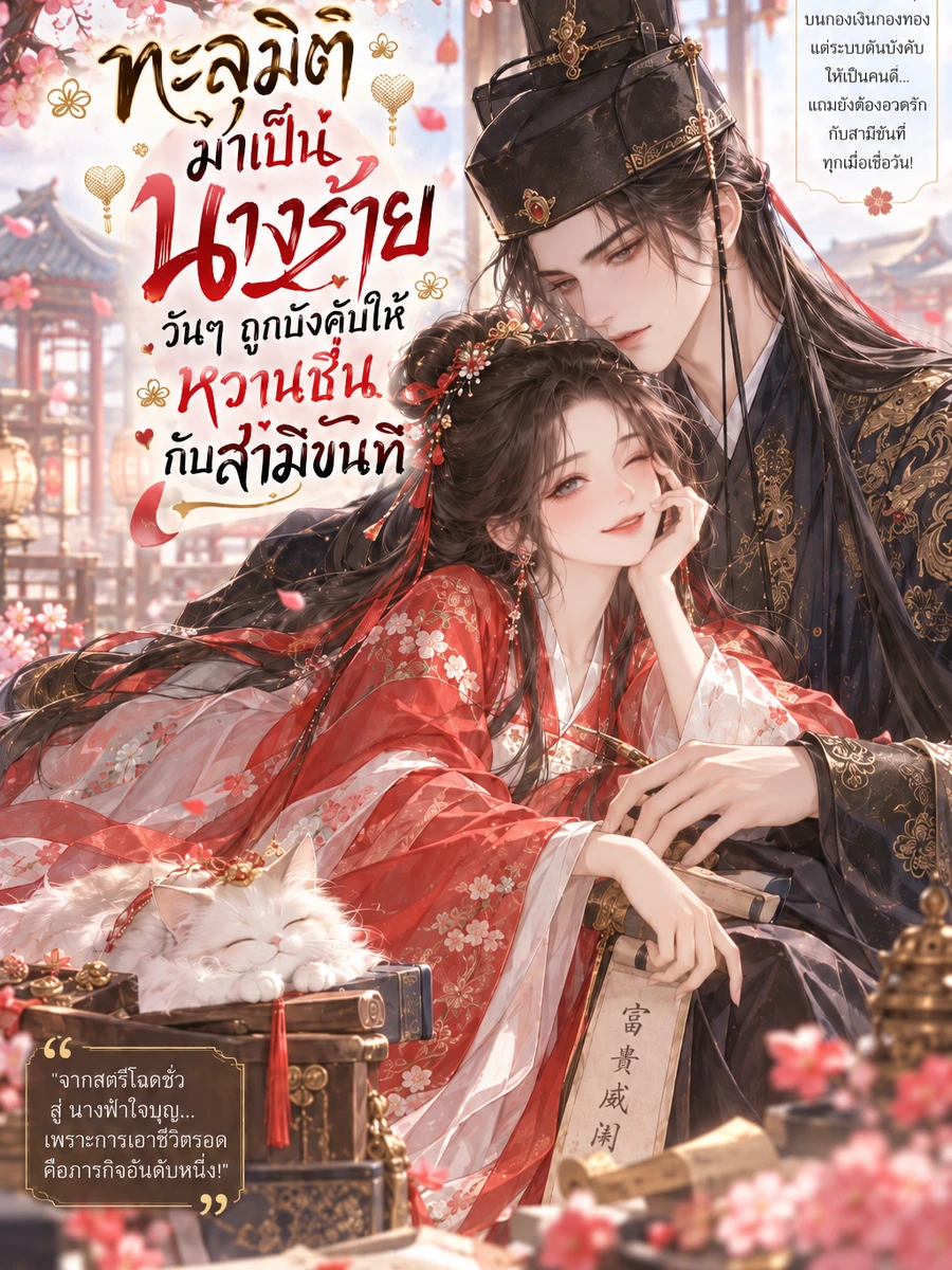ทะลุมิติมาเป็นนางร้าย วันๆ ถูกบังคับให้หวานชื่นกับสามีขันที