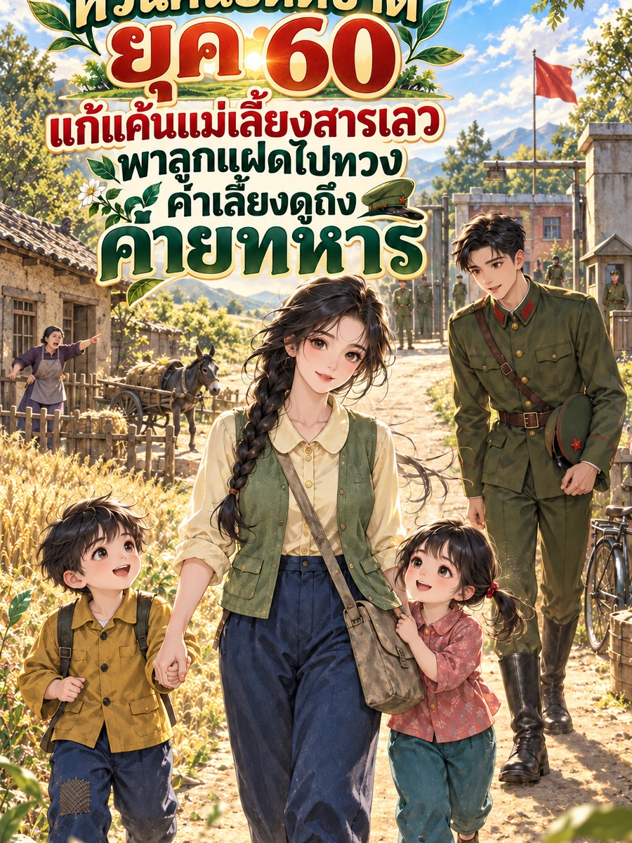 หวนคืนอดีตชาติยุค 60 แก้แค้นแม่เลี้ยงสารเลว พาลูกแฝดไปทวงค่าเลี้ยงดูถึงค่ายทหาร