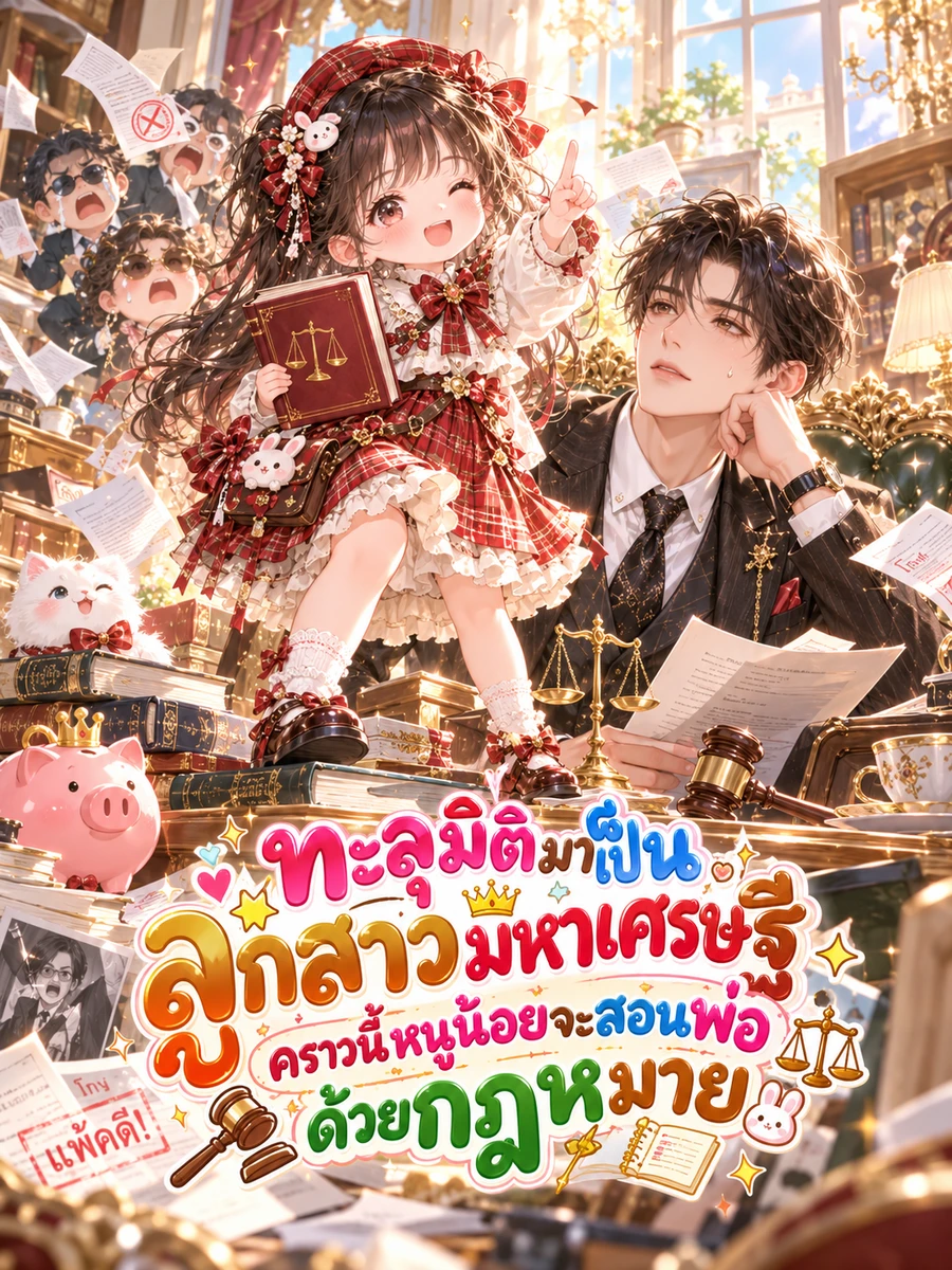 (จบแล้ว) ทะลุมิติมาเป็นลูกสาวมหาเศรษฐี คราวนี้หนูน้อยจะสอนพ่อด้วยกฎหมาย