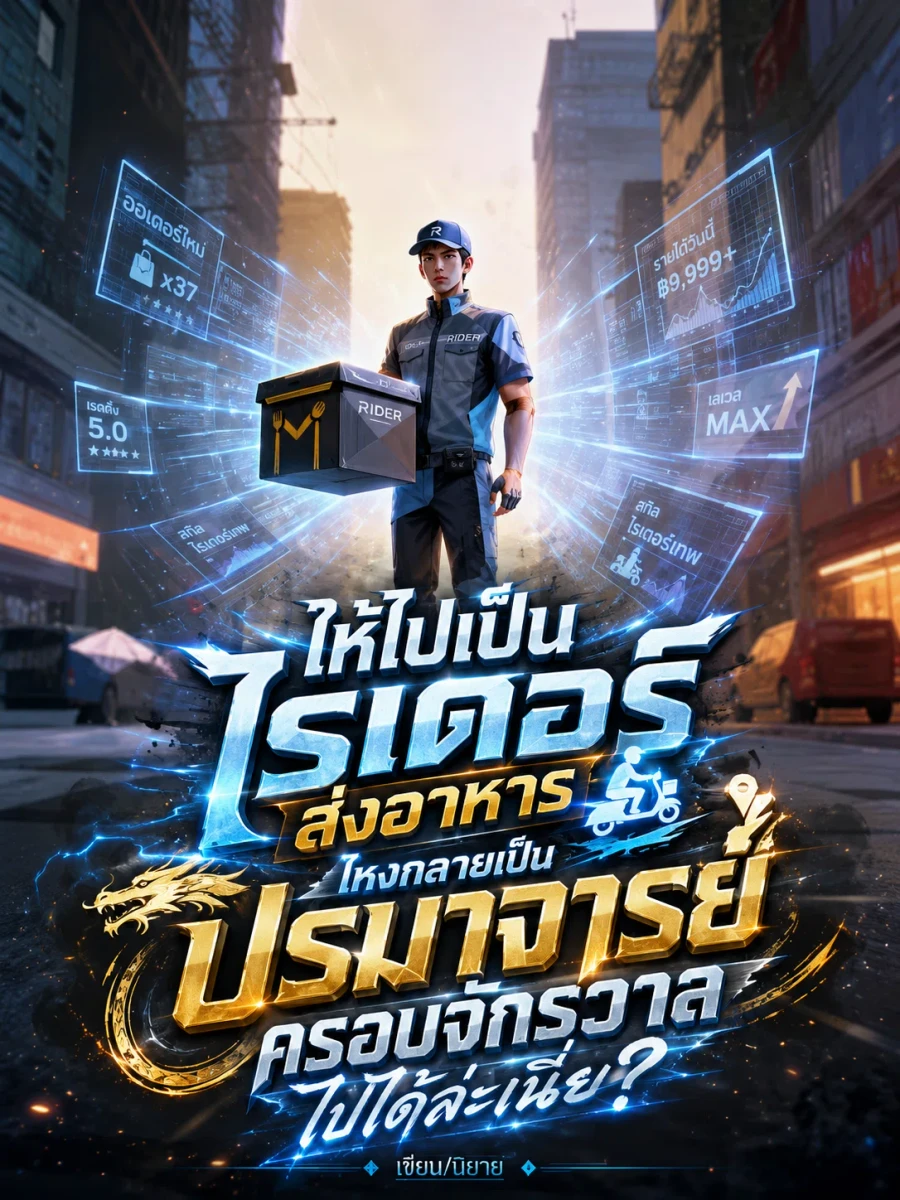 ให้ไปเป็นไรเดอร์ส่งอาหาร ไหงกลายเป็นปรมาจารย์ครอบจักรวาลไปได้ล่ะเนี่ย