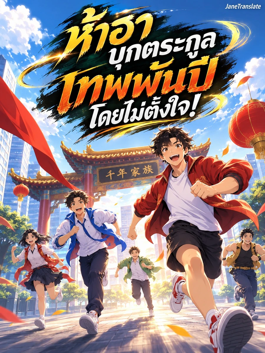 ห้าฮาบุกตระกูลเทพพันปีโดยไม่ตั้งใจ!