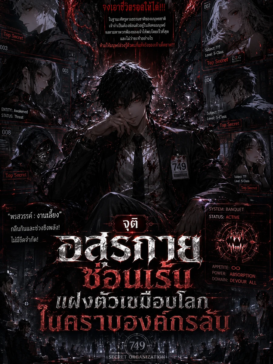 จุติอสุรกายซ่อนเร้น แฝงตัวเขมือบโลกในคราบองค์กรลับ