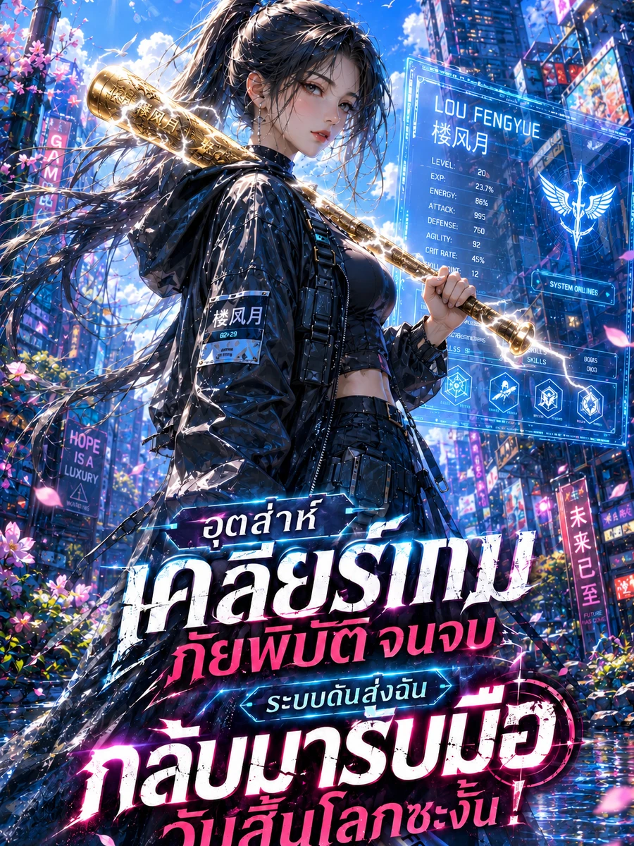 อุตส่าห์เคลียร์เกมภัยพิบัติจนจบ ระบบดันส่งฉันกลับมารับมือวันสิ้นโลกซะงั้น!