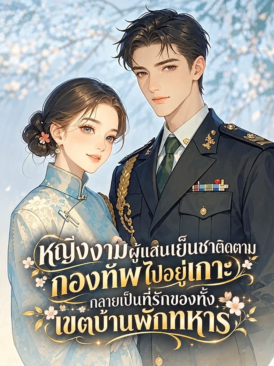 หญิงงามผู้แสนเย็นชาติดตามกองทัพไปอยู่เกาะ กลายเป็นที่รักของทั้งเขตบ้านพักทหาร