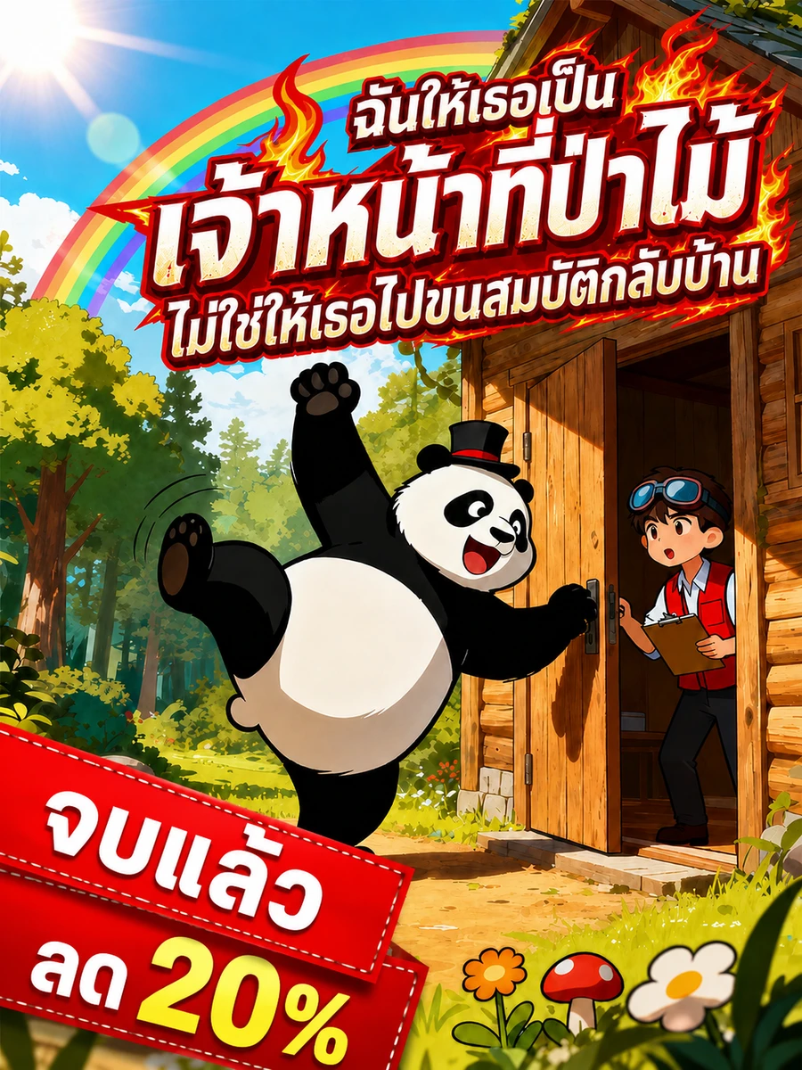 [จบแล้ว]ฉันให้เธอเป็นเจ้าหน้าที่ป่าไม้ ไม่ใช่ให้เธอไปขนสมบัติกลับบ้าน