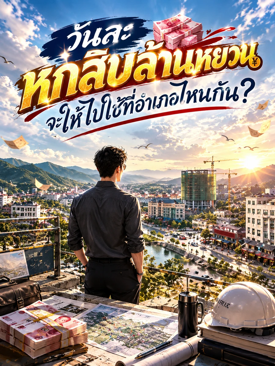วันละหกสิบล้านหยวนจะให้ไปใช้ที่อำเภอไหนกัน?