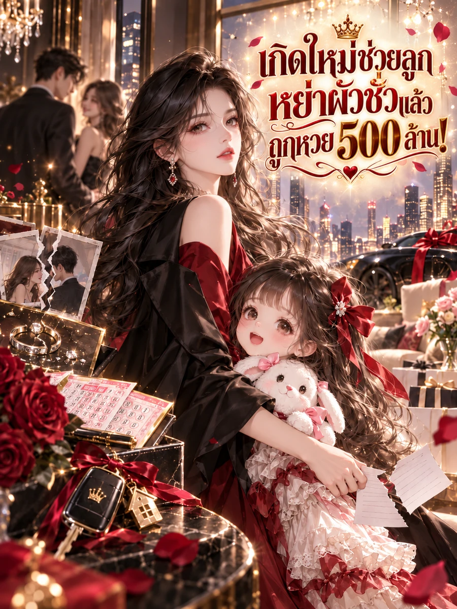 [จบแล้ว]เกิดใหม่ช่วยลูก หย่าผัวชั่วแล้วถูกหวย 500 ล้าน!