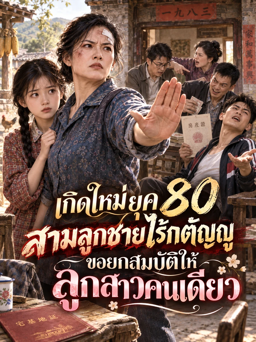 (จบแล้ว) เกิดใหม่ยุค 80 สามลูกชายไร้กตัญญู ขอยกสมบัติให้ลูกสาวคนเดียว