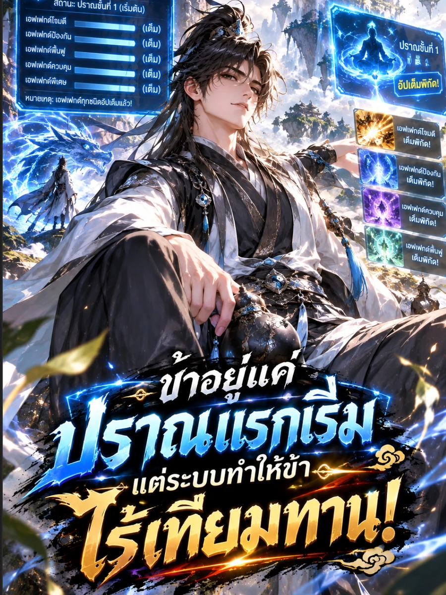 ข้าอยู่แค่ปราณแรกเริ่ม แต่ระบบทำให้ข้าไร้เทียมทาน!