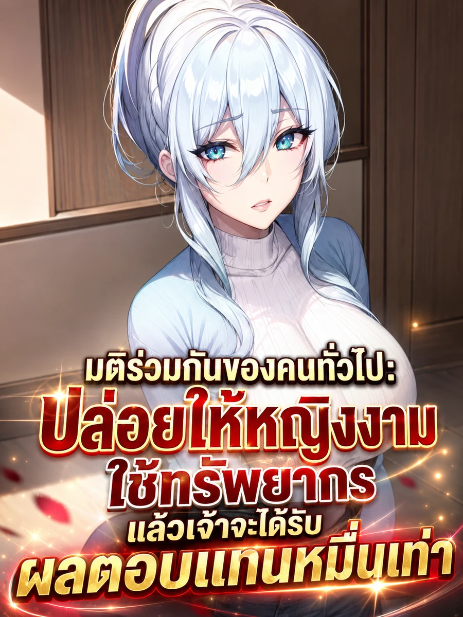 มติร่วมกันของคนทั่วไป: ปล่อยให้หญิงงามใช้ทรัพยากร แล้วเจ้าจะได้รับผลตอบแทนหมื่นเท่า