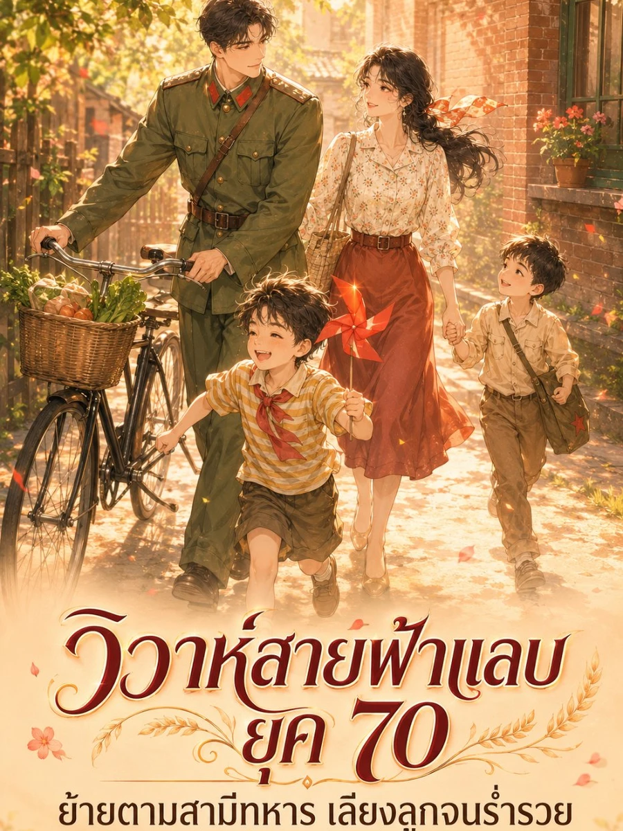 วิวาห์สายฟ้าแลบยุค 70: ย้ายตามสามีทหาร เลี้ยงลูกจนร่ำรวย[รีไรท์]