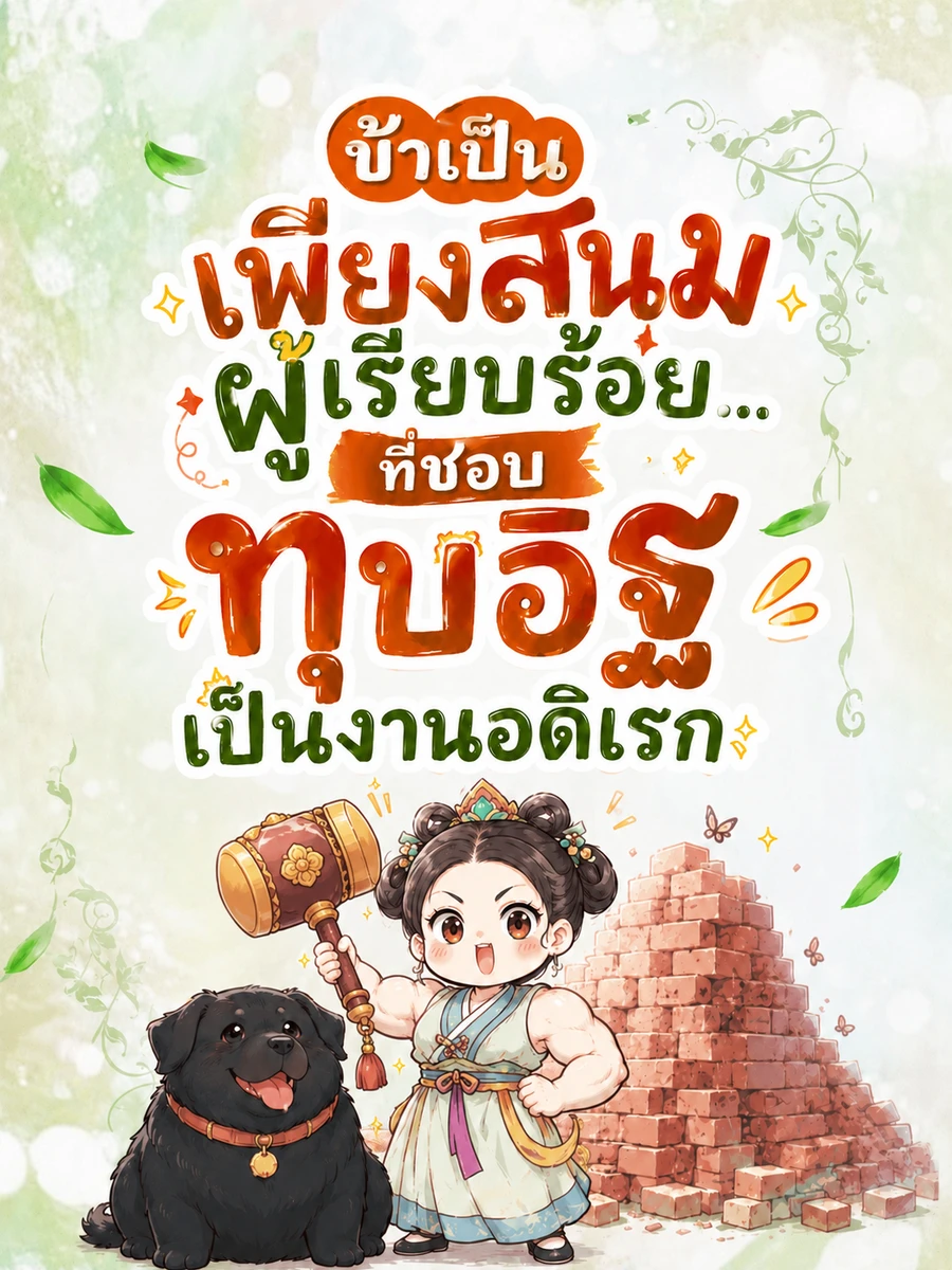(จบแล้ว)ข้าเป็นเพียงสนมผู้เรียบร้อย... ที่ชอบทุบอิฐเป็นงานอดิเรก