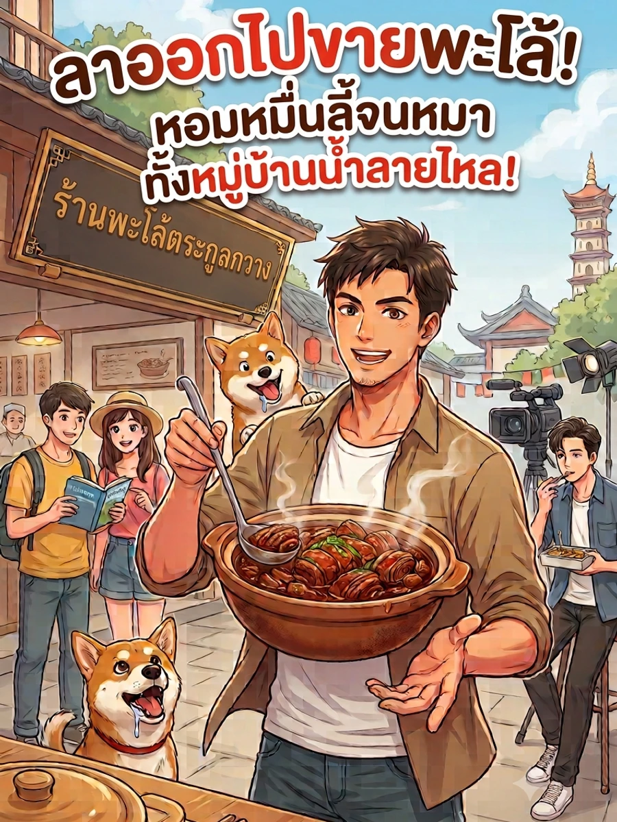 [ฟรี50]ลาออกไปขายพะโล้ หอมหมื่นลี้จนหมาทั้งหมู่บ้านน้ำลายไหล! (Food: Stop Braising It even the Village Dogs are Drooling with Envy!)