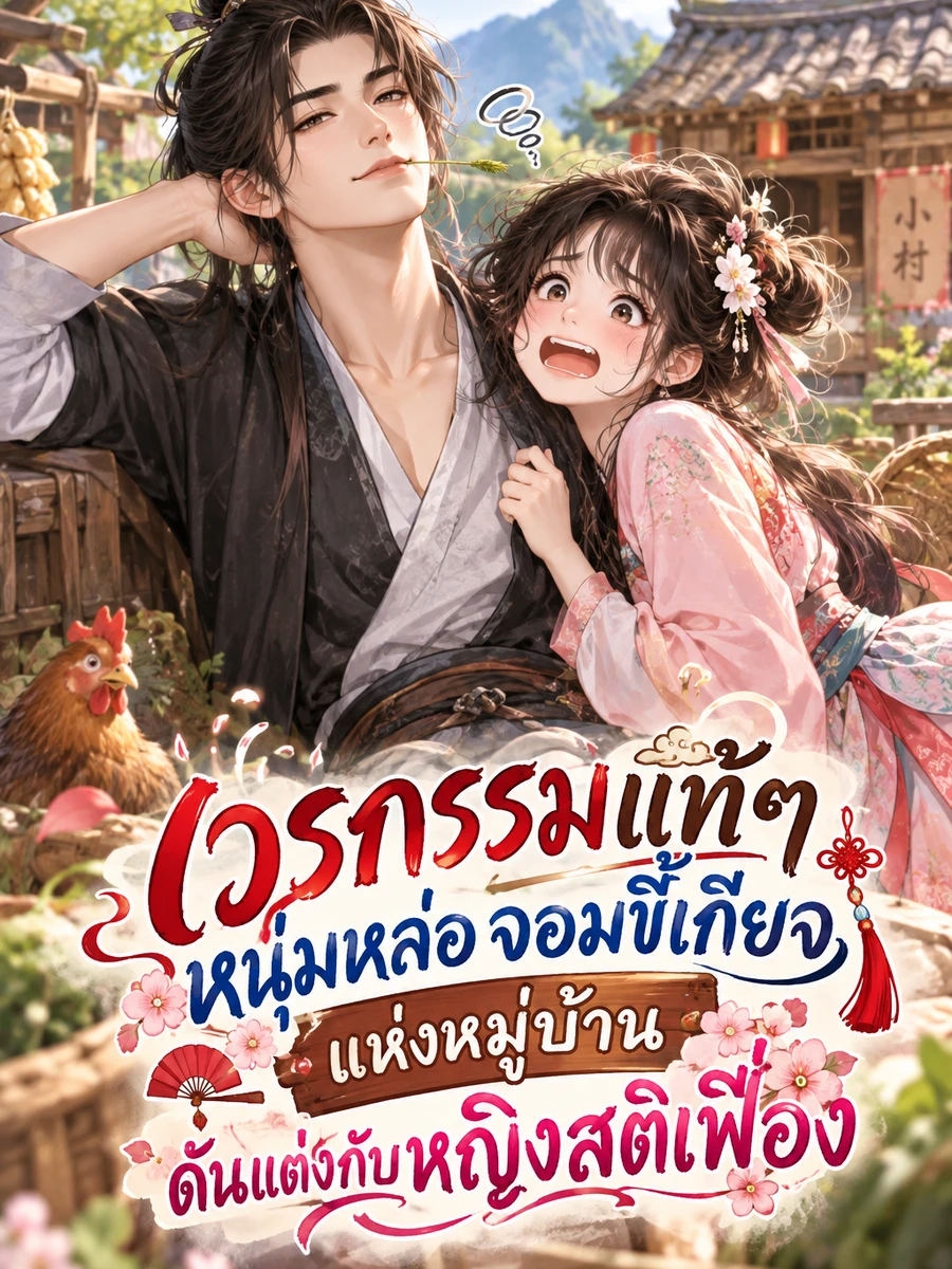เวรกรรมแท้ๆ หนุ่มหล่อจอมขี้เกียจแห่งหมู่บ้าน ดันแต่งกับหญิงสติเฟื่อง