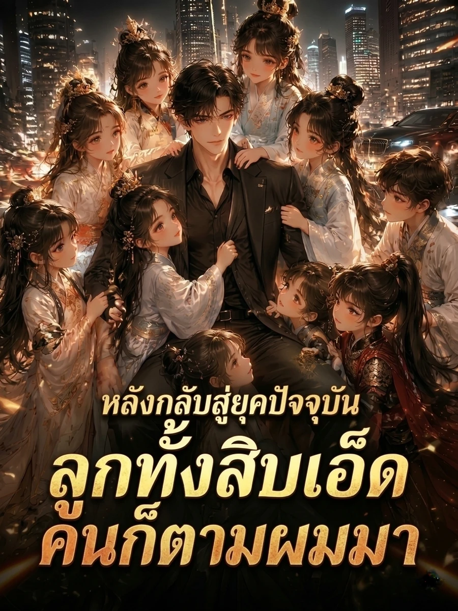 หลังกลับสู่ยุคปัจจุบัน ลูกทั้งสิบเอ็ดคนก็ตามผมมา