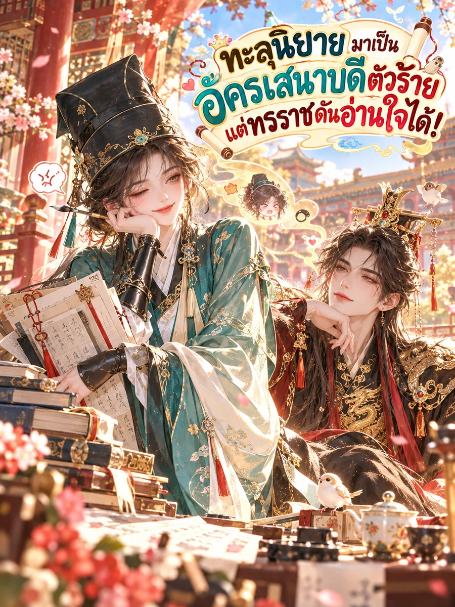 ทะลุนิยายมาเป็นอัครเสนาบดีตัวร้าย แต่ทรราชดันอ่านใจได้!