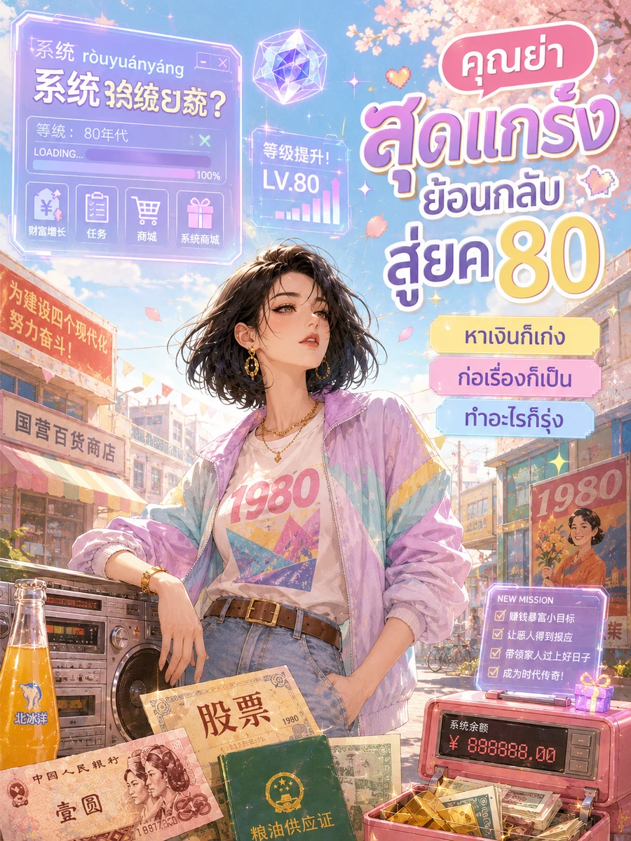 [จบแล้ว] คุณย่าสุดแกร่งย้อนกลับสู่ยุค 80 หาเงินก็เก่ง ก่อเรื่องก็เป็น ทำอะไรก็รุ่ง