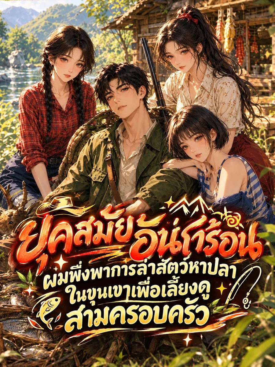 ยุคสมัยอันเร่าร้อน: ผมพึ่งพาการล่าสัตว์หาปลาในขุนเขาเพื่อเลี้ยงดูสามครอบครัว