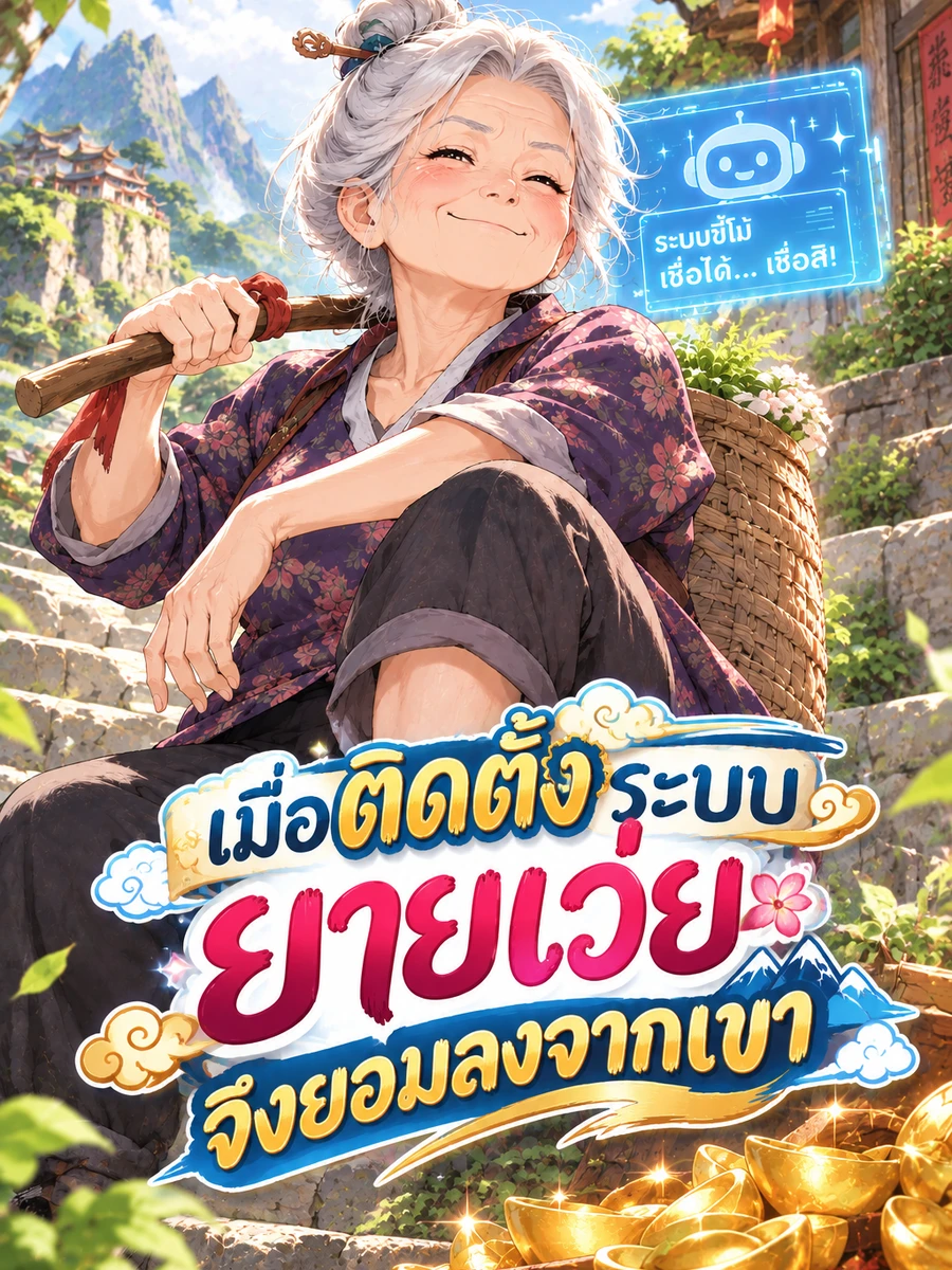 (จบแล้ว) เมื่อติดตั้งระบบ ยายเว่ยจึงยอมลงจากเขา