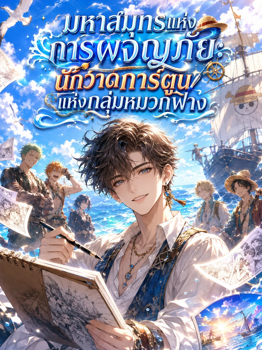 มหาสมุทรแห่งการผจญภัย: นักวาดการ์ตูนแห่งกลุ่มหมวกฟาง