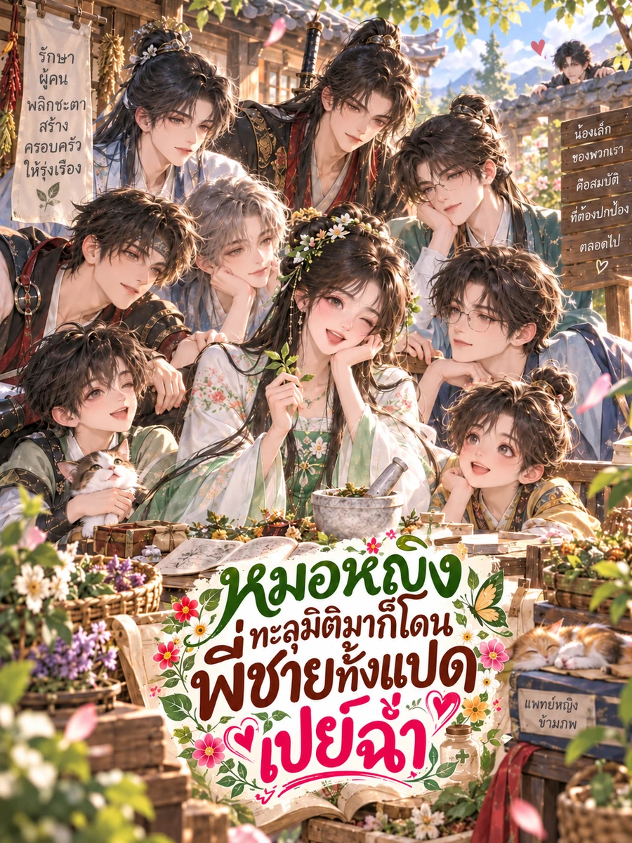 (อ่านฟรี 250 ตอน) หมอหญิงทะลุมิติมาก็โดนพี่ชายทั้งแปดเปย์ฉ่ำ