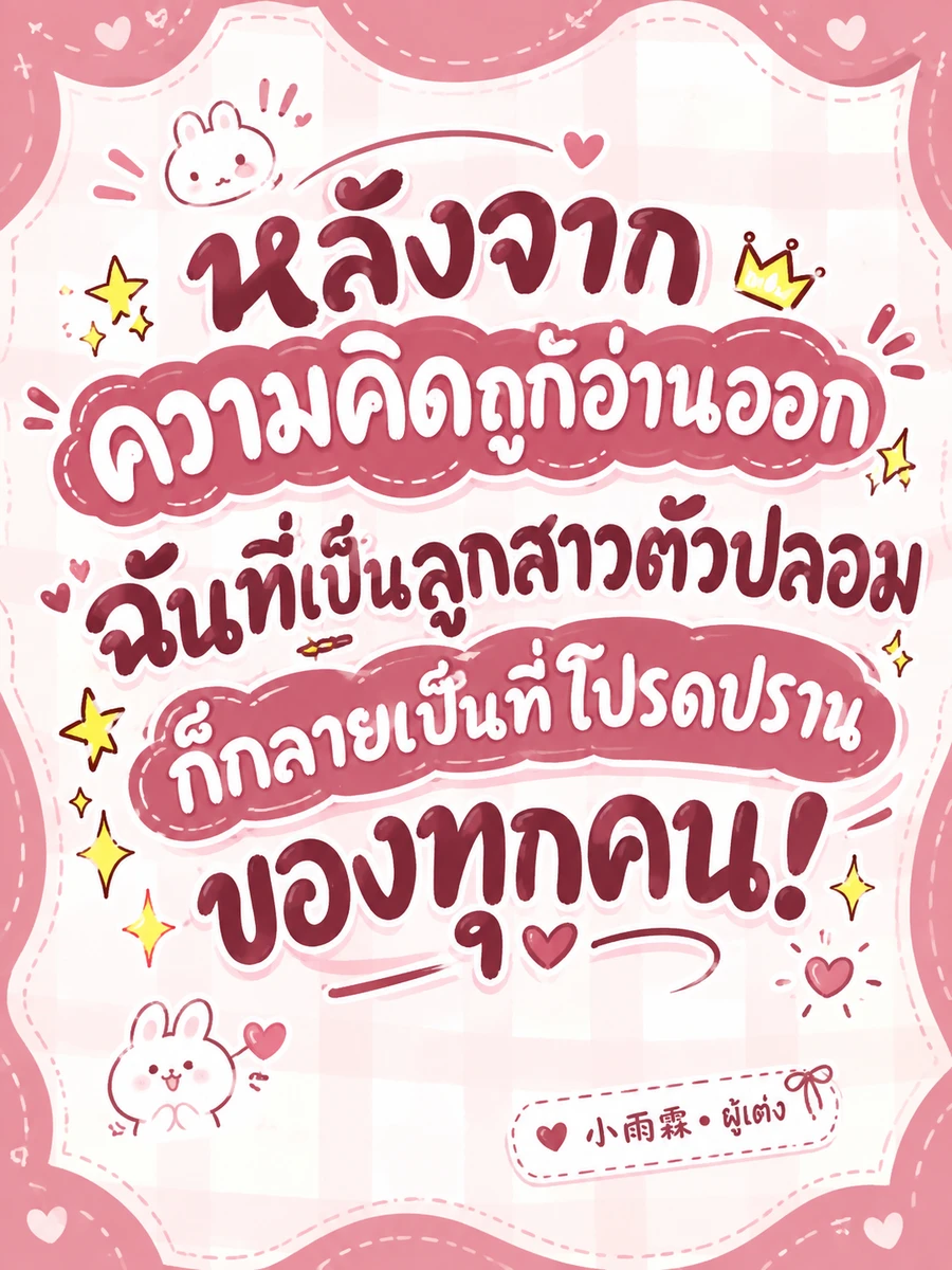 หลังจากความคิดถูกอ่านออก ฉันที่เป็นลูกสาวตัวปลอมก็กลายเป็นที่โปรดปรานของทุกคน!