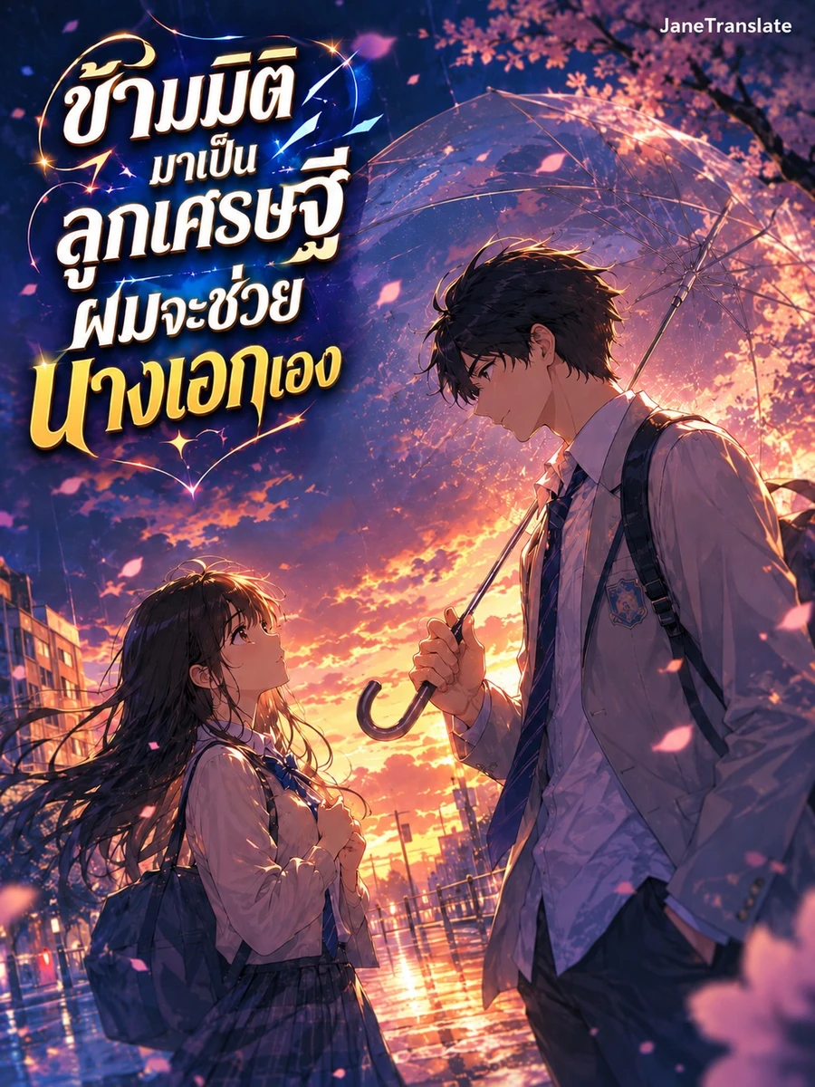 ข้ามมิติมาเป็นลูกเศรษฐี ผมจะช่วยนางเอกเอง
