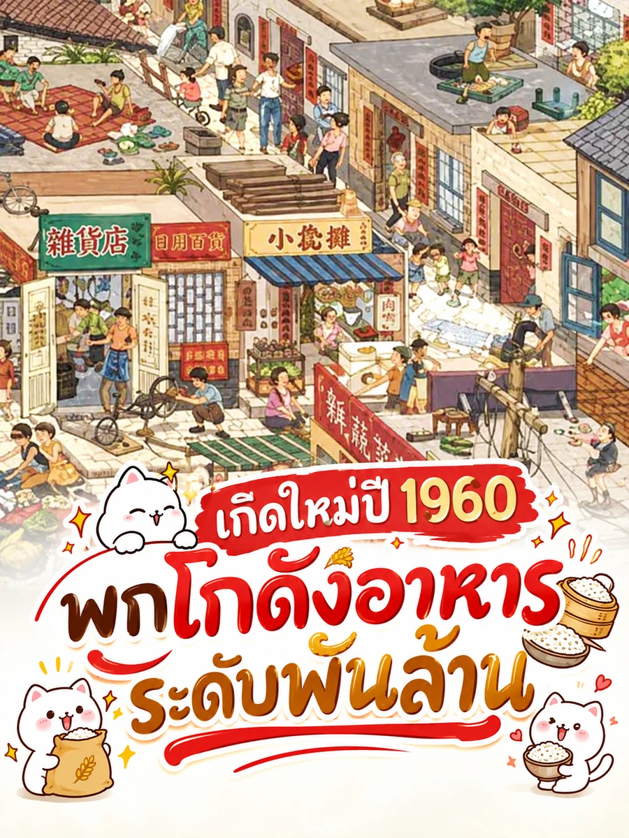 เกิดใหม่ปี 1960 พกโกดังอาหารระดับพันล้าน