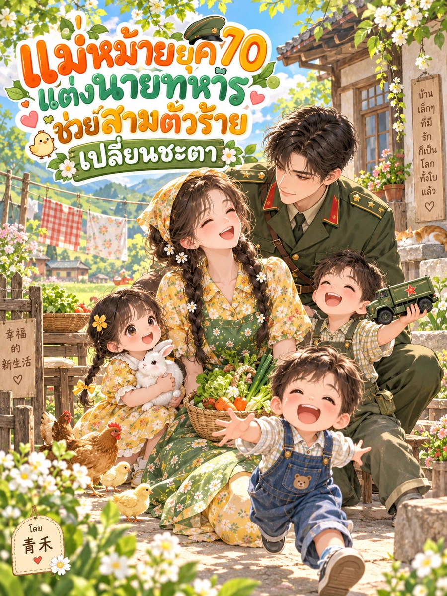 [จบแล้ว]แม่หม้ายยุค 70 แต่งนายทหาร ช่วยสามตัวร้ายเปลี่ยนชะตา