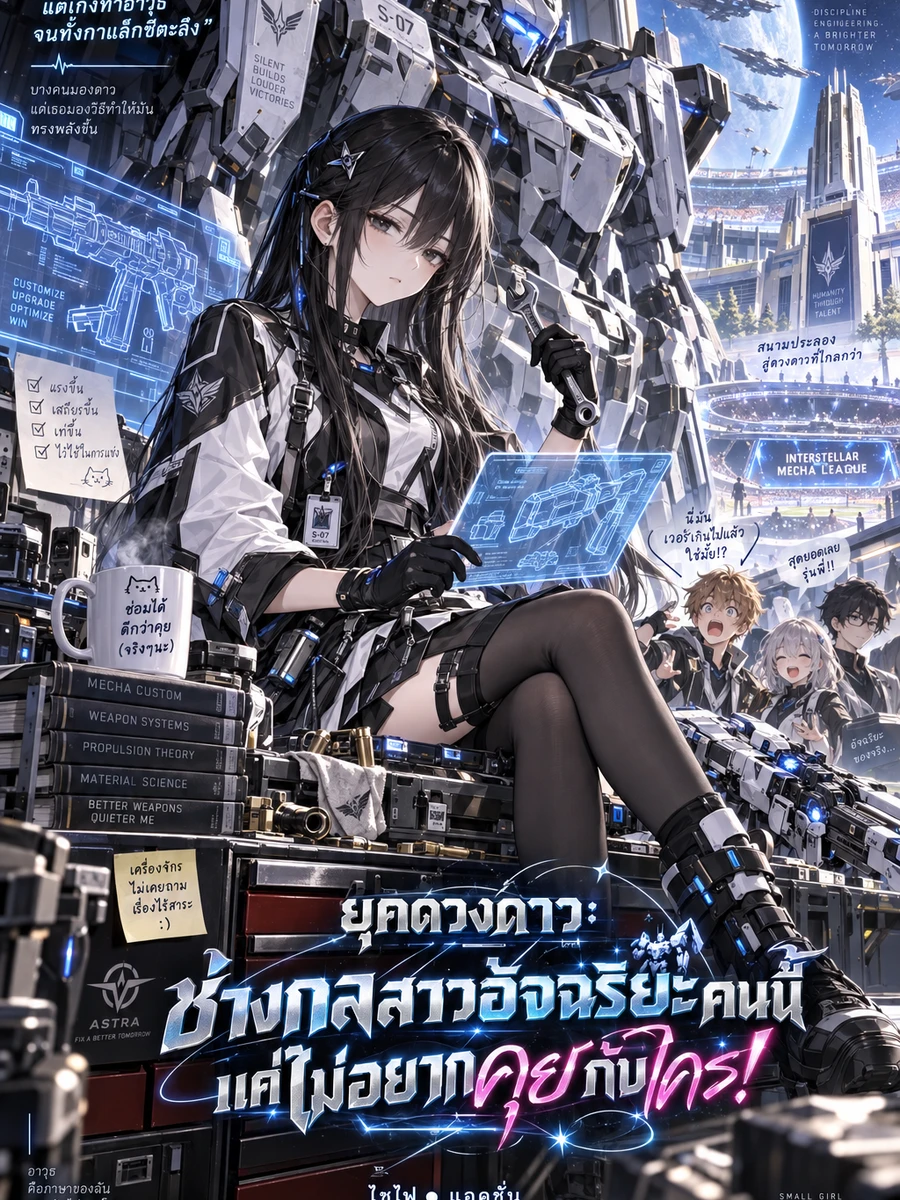 [จบแล้ว] ยุคดวงดาว: ช่างกลสาวอัจฉริยะคนนี้แค่ไม่อยากคุยกับใคร!