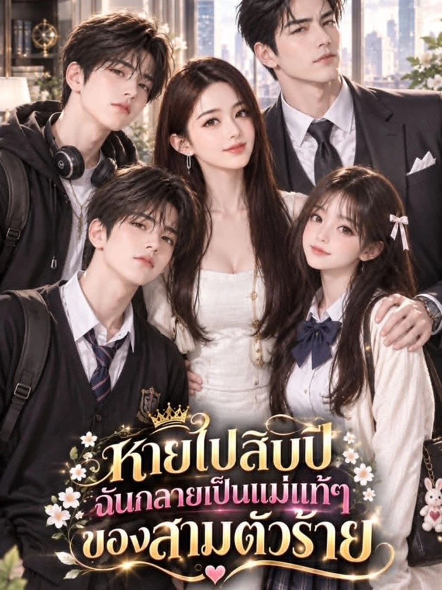 หายไปสิบปี ฉันกลายเป็นแม่แท้ๆ ของสามตัวร้าย