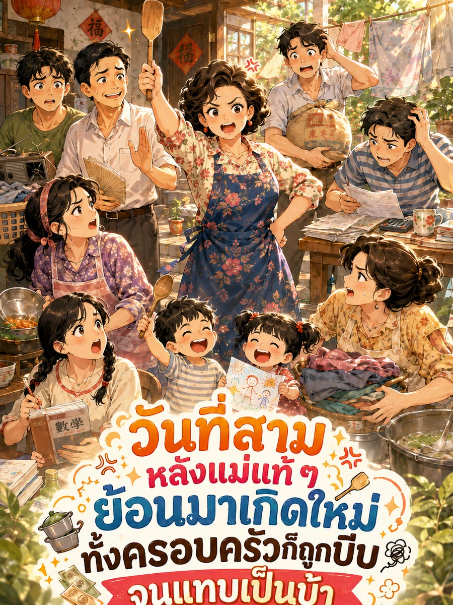 [จบแล้ว] วันที่สามหลังแม่แท้ ๆ ย้อนมาเกิดใหม่ ทั้งครอบครัวก็ถูกบีบจนแทบเป็นบ้า
