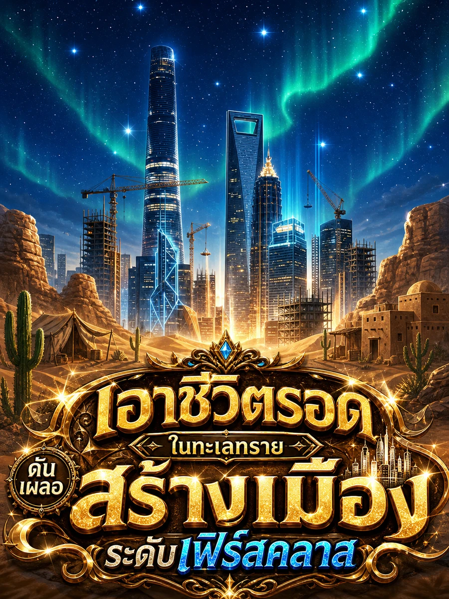 เอาชีวิตรอดในทะเลทราย ดันเผลอสร้างเมืองระดับเฟิร์สคลาส