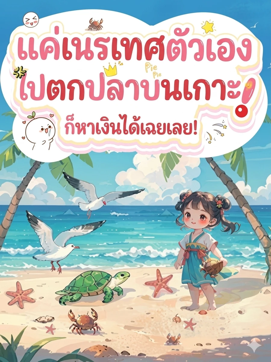 แค่เนรเทศตัวเองไปตกปลาบนเกาะ ก็หาเงินได้ถล่มทลายเฉยเลย!