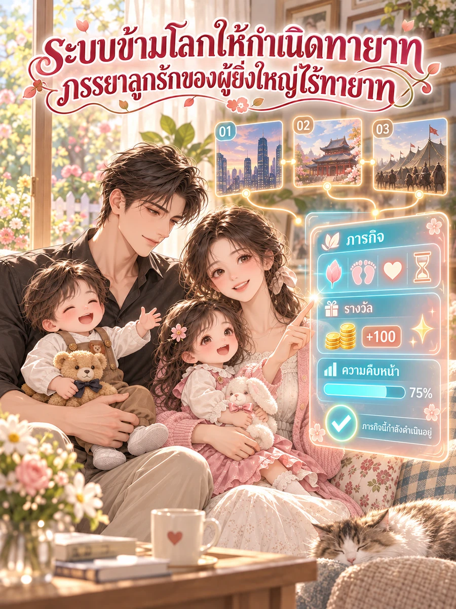 ระบบข้ามโลกให้กำเนิดทายาท: ภรรยาลูกรักของเหล่าผู้ยิ่งใหญ่ไร้ทายาท