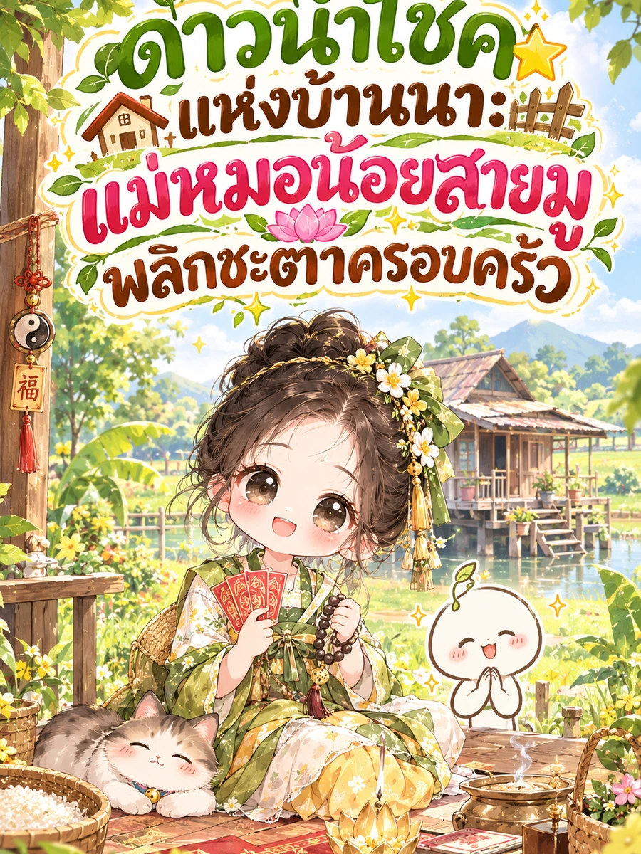 ดาวนำโชคแห่งบ้านนา: แม่หมอน้อยสายมูพลิกชะตาครอบครัว